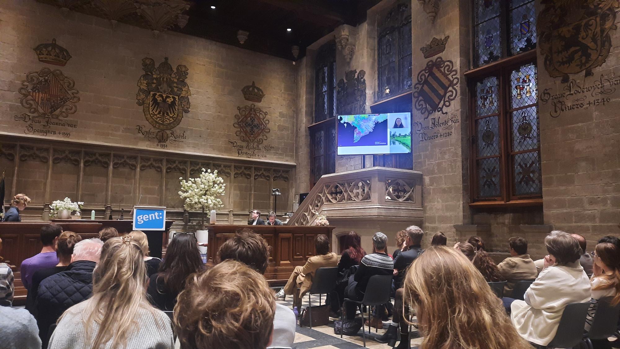 UGent Future Proef Award ceremony at Stadhuis Gent